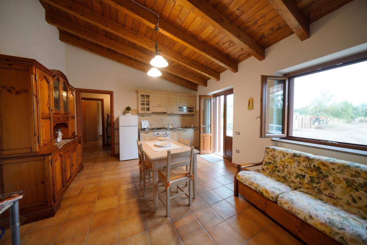 Appartement L'Oliveto à Nuxis Extérieur photo